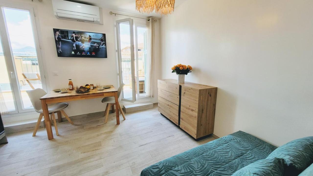 Ze Perfect Place - Opera Nice - Appartement 2 Chb - Ac - Terrasse Bagian luar foto